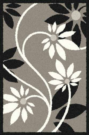 Прямоугольный ковер PLATINUM T629 GRAY