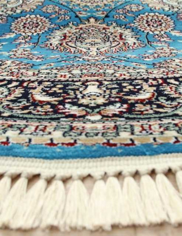 Турецкий ковер BROOKLYN-08613L-TURQUOISE-TURQUOIS-OVAL