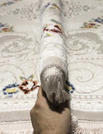 Турецкий ковер TRUVA-08325A-BEIGE-BEIGE-OVAL