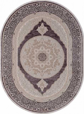 Ковёр MOROCCO-D763-PURPLE-OVAL