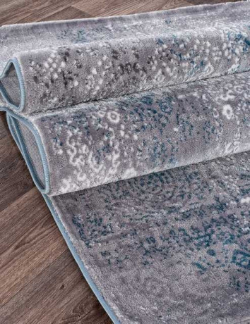 Турецкий ковер SATINE-S106B-KOYU-GREY-COKEN-BLUE-STAN