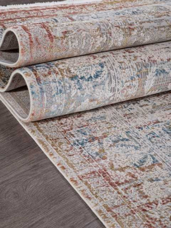 Турецкий ковер CABINET-Y5076E-GREY-YELLOW-STAN