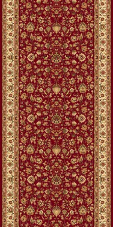 Ковровая дорожка (тканная) Измир 2 красный