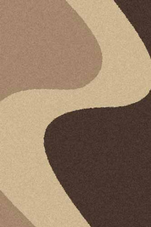 Прямоугольный ковер PLATINUM T616 D.BEIGE-BROWN