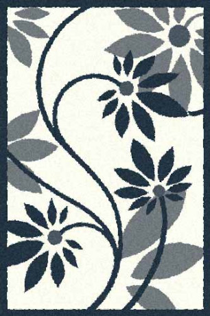 Прямоугольный ковер PLATINUM T629 NATURAL-BLUE