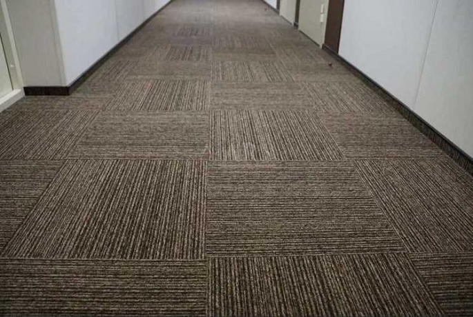 Ковровая Плитка Statusline (Статус Лайн) 85 синий