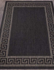 Ковёр VEGAS-S002-BLACK-STAN