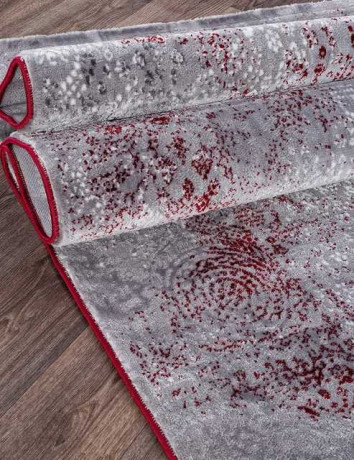 Турецкий ковер SATINE-S106B-KOYU-GREY-COKEN-RED-STAN