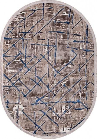 Турецкий ковер REGINA-O0280-035-NAVY-OVAL