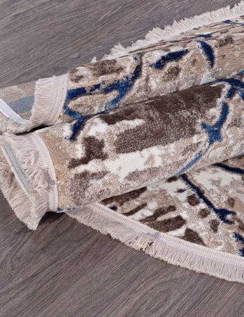 Турецкий ковер REGINA-O0280-035-NAVY-OVAL