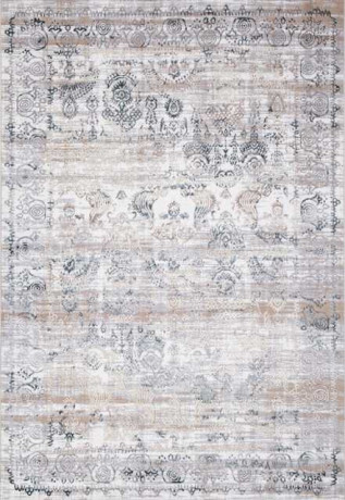 Турецкий ковер PERU-D008A-D-GREY-SHIRINK-GREY-FDY-STAN