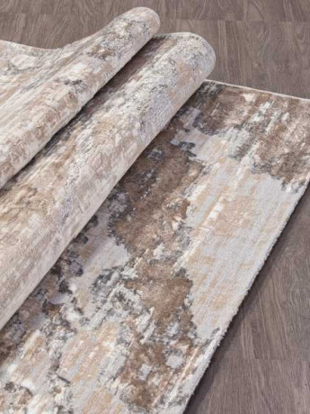 Турецкий ковер PERU-D038A-CREAM-SHIRINK-VIZON-FDY-STAN