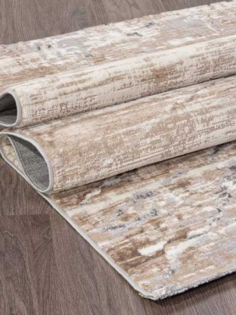 Турецкий ковер PERU-D038A-CREAM-SHIRINK-VIZON-FDY-STAN