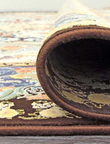 Иранский ковер SHIRAZ-GHOGHNOS-BROWN-STAN