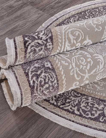 Ковёр MOROCCO-D764-PURPLE-OVAL