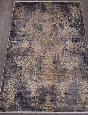 Турецкий ковер MILANO-20972A-D-GREY-L-YELLOW-STAN