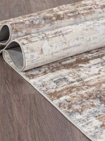 Турецкий ковер PERU-D060A-CREAM-SHIRINK-VIZON-FDY-STAN