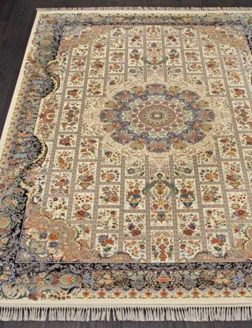 Иранский ковер SHIRAZ-POPAK-CREAM-STAN