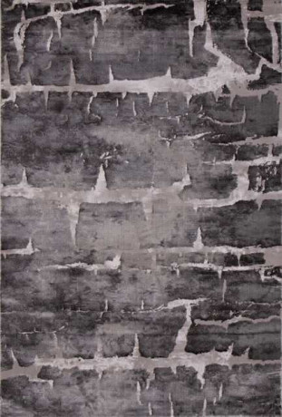 Турецкий ковер TEMPO-0101QB-C-POLY-L-GREY-D-GREY-STAN