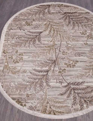 Турецкий ковер REGINA-O0284-040-GREEN-OVAL