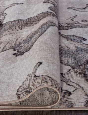 Ковёр SIERRA D711-BEIGE-BROWN-STAN