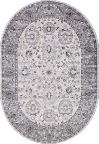 Турецкий ковер EFES-G550A-WHITE-D-VIZON-OVAL