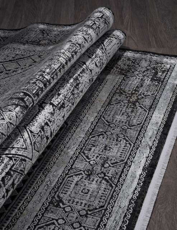 Турецкий ковер ELEXSUS-OLIMPOS-Y5077K-SIYAH-STAN