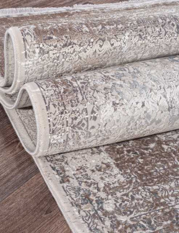 Турецкий ковер OLIMPOS-1003A-C-BEIGE-D-GRAY-OVAL