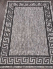 Ковёр VEGAS-S002-GRAY-BLACK-STAN