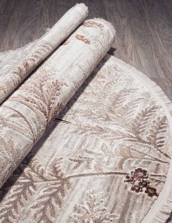 Турецкий ковер REGINA-O0284-080-BROWN-OVAL