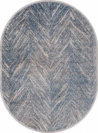 Ковёр MOROCCO-D854-BLUE-OVAL