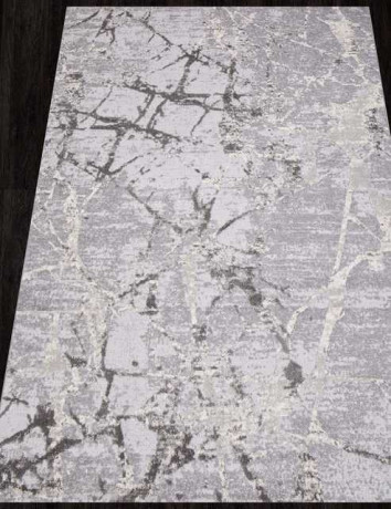 Турецкий ковер VALENTINO-M006A-D-GREY-SHRINK-D-GREY-STAN