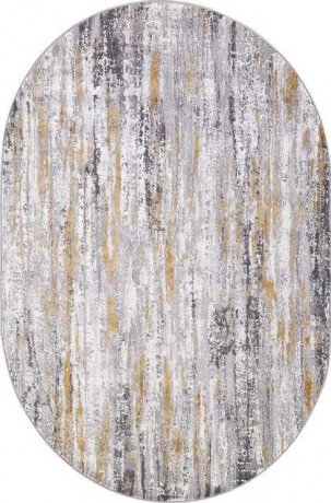 Турецкий ковер MODA-9809-ACIK-GRI-OVAL