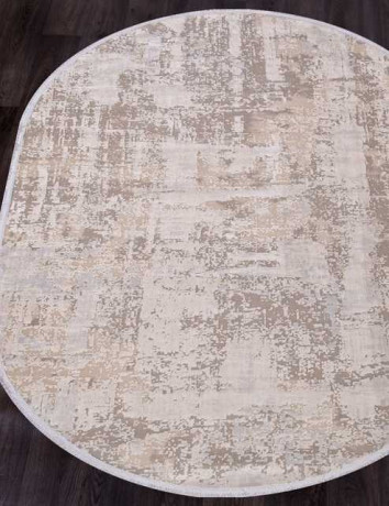 Турецкий ковер ATLAS-9313-BEIGE-BEIGE-OVAL