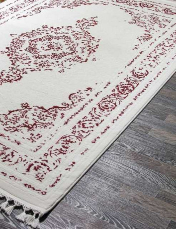 Турецкий ковер HUNKAR-07855A-FUCHSIA-WHITE-STAN