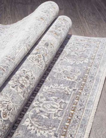 Турецкий ковер BOSFOR-O0211-695-CREAM-GREY-STAN