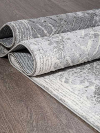 Турецкий ковер VALENTINO-M007A-D-GREY-SHRINK-D-GREY-STAN