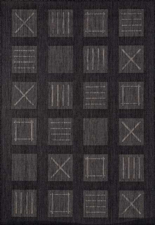 Ковёр VEGAS-S003-BLACK-STAN