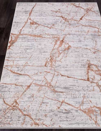 Турецкий ковер DIOR-5851B-GREY-RUST-STAN