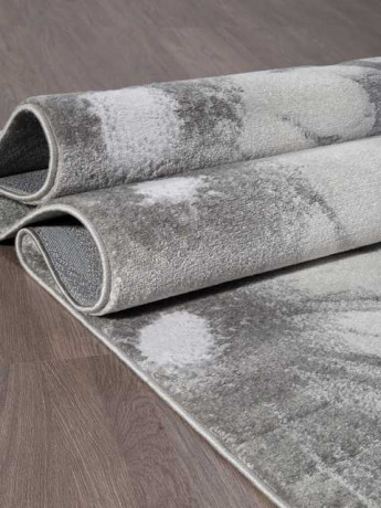 Турецкий ковер VALENTINO-M008A-D-GREY-SHRINK-D-GREY-STAN