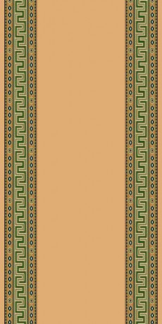 Ковровая дорожка (тканная) Diana 10 зеленый