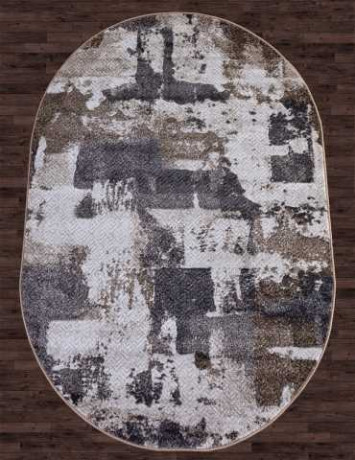 Ковёр MATRIX D564-CREAM-GRAY-OVAL