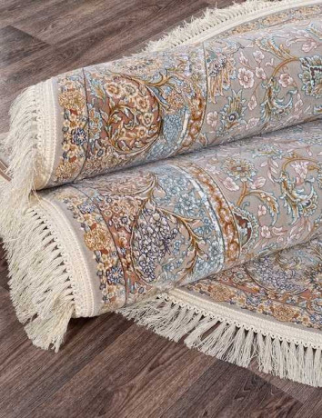 Иранский ковер FARSI-1200-G205-LIGHT-CREAM-OVAL