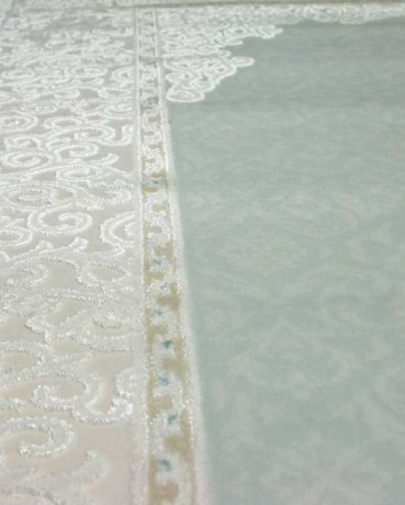 Турецкий ковер HUNKAR-07908A-BLUE-BLUE-OVAL