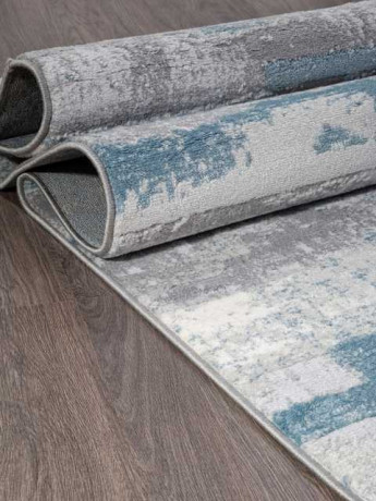 Турецкий ковер VALENTINO-M016A-D-GREY-SHRINK-L-BLUE-HEATSET-STAN