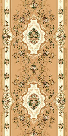 Ковровая дорожка (тканная) Diana 5 бежевый