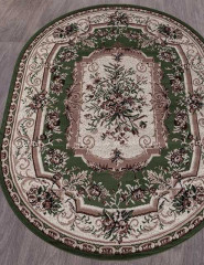 Ковёр GAVANA-5439-GREEN-OVAL