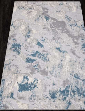 Турецкий ковер VALENTINO-M018A-D-GREY-SHRINK-L-BLUE-HEATSET-STAN