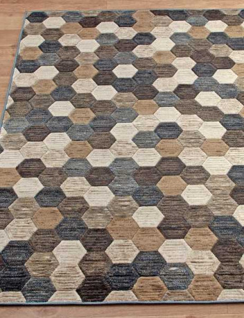 Ковёр MATRIX D579-BEIGE-BLUE