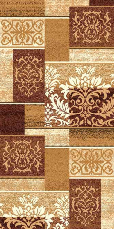 Ковровая дорожка (тканная) Diana 11 бежевый